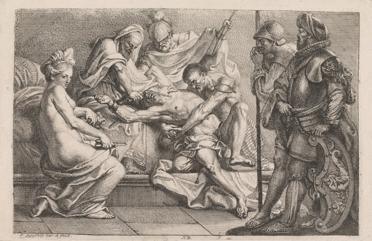 Samson Overcome by the Philistines by Johan Joseph Zoffany