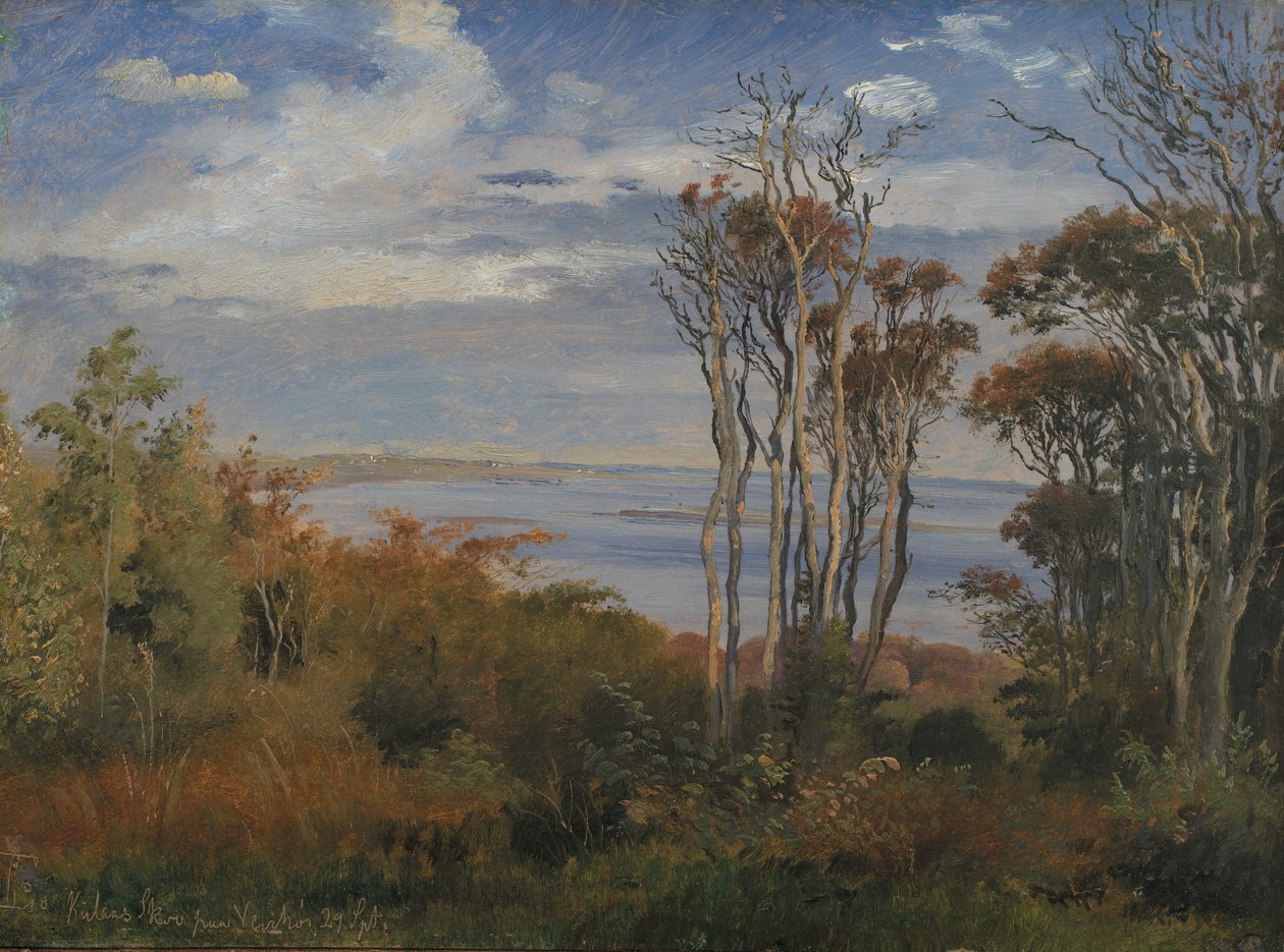 Kolås Wood, Vejrhøj by Johan Lundbye