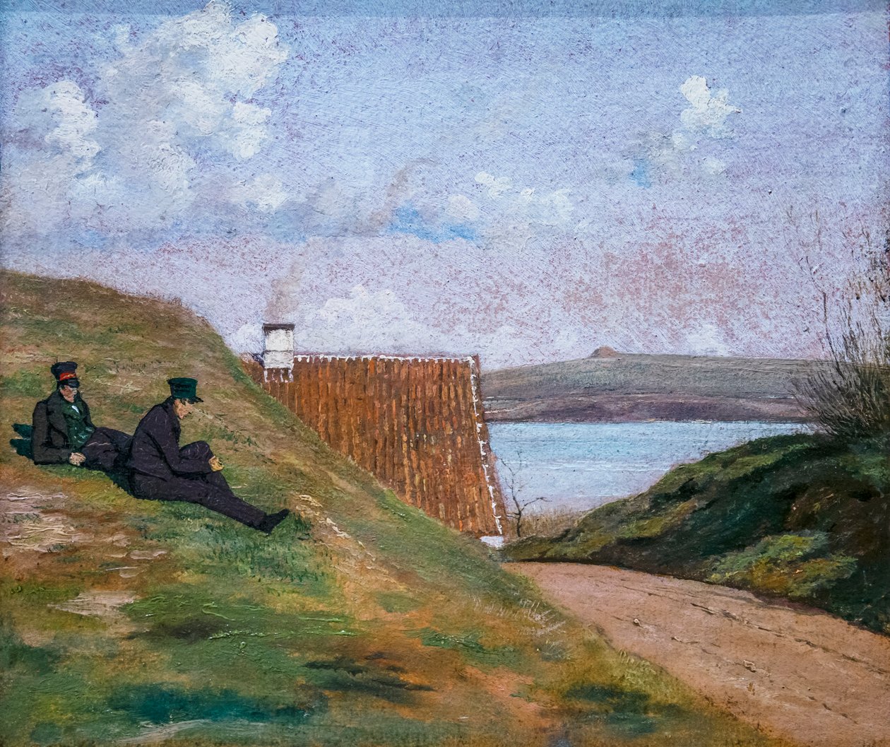 A Sunken Road near Frederiksværk by Johan Thomas Lundbye