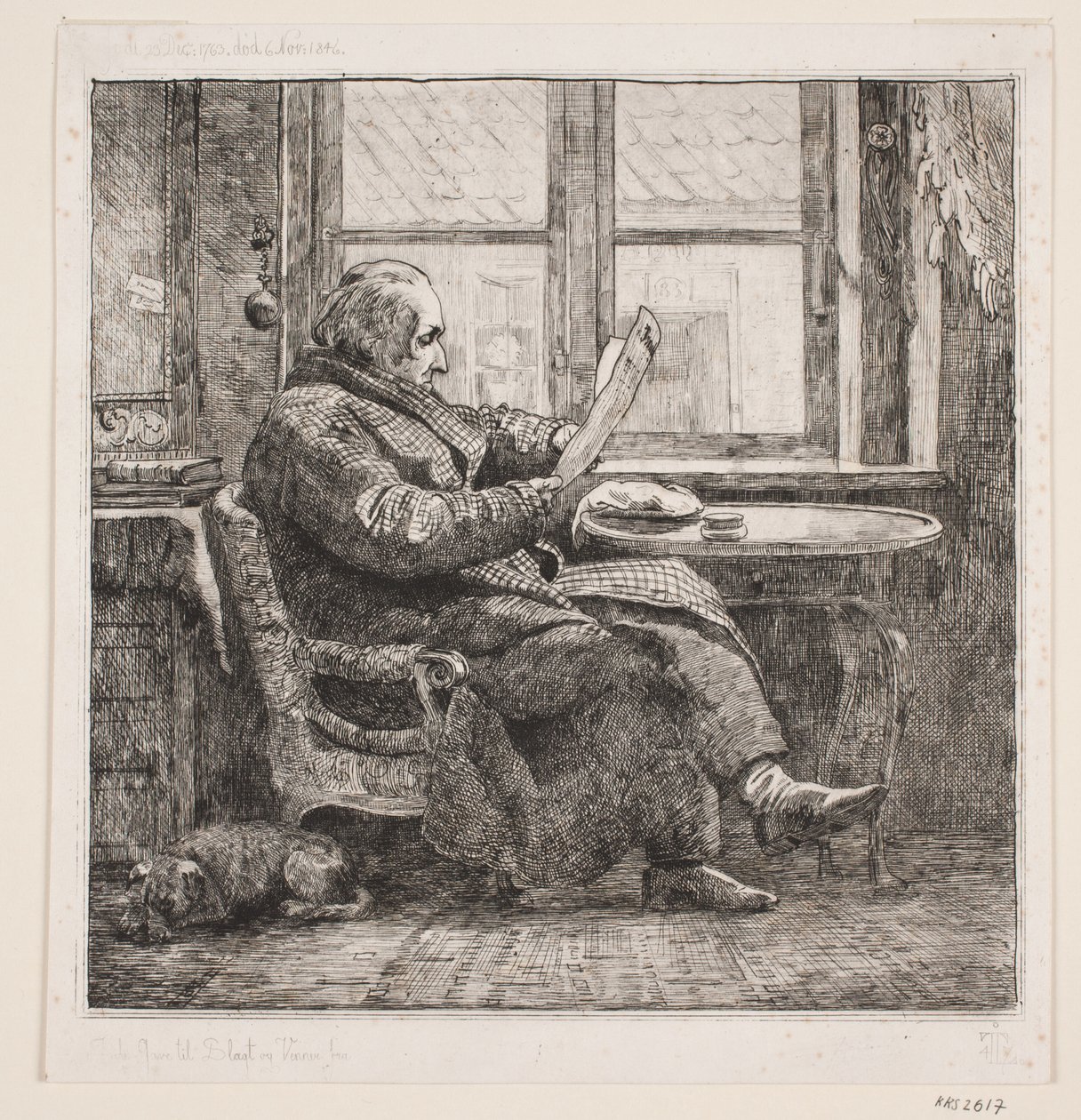 Justice Emanuel Bonnevie by Johan Thomas Lundbye