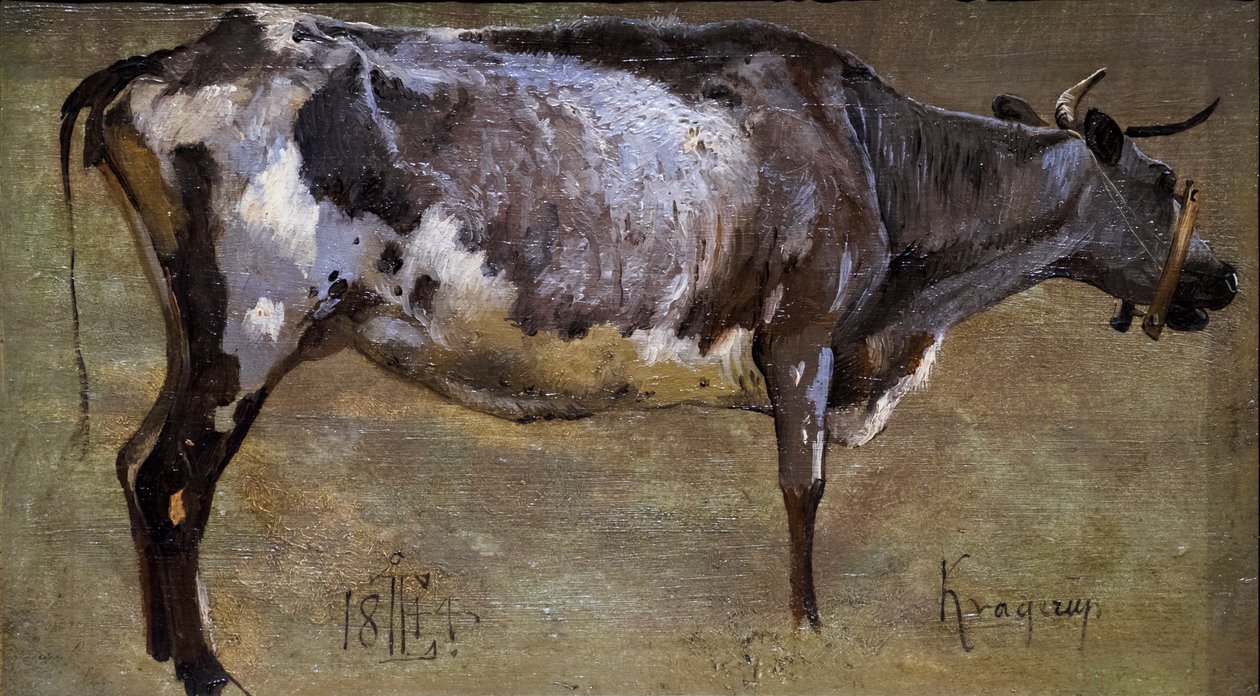 Study of a Cow by Johan Thomas Lundbye
