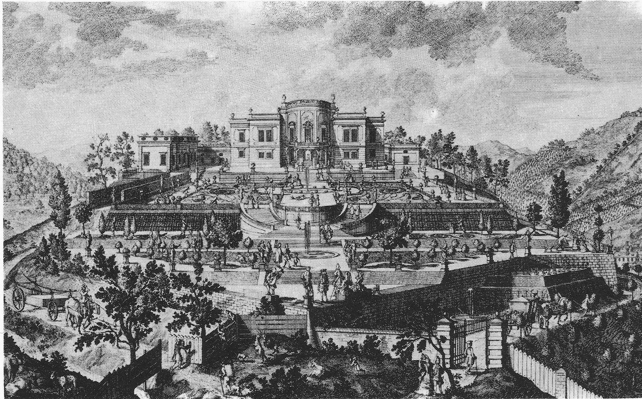 Neuwaldegg Castle by Johann Adam Delsenbach