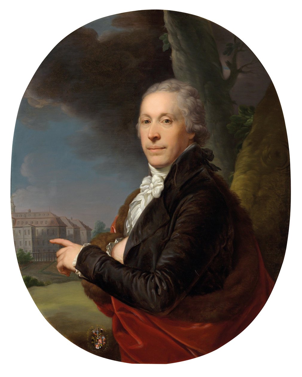 Portrait of the Austrian Paper Manufacturer Ignaz Theodor Pachner by Johann Baptist von Lampi the Elder