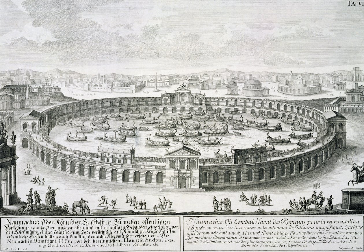 Reconstruction of a Roman Naval Battle, from 