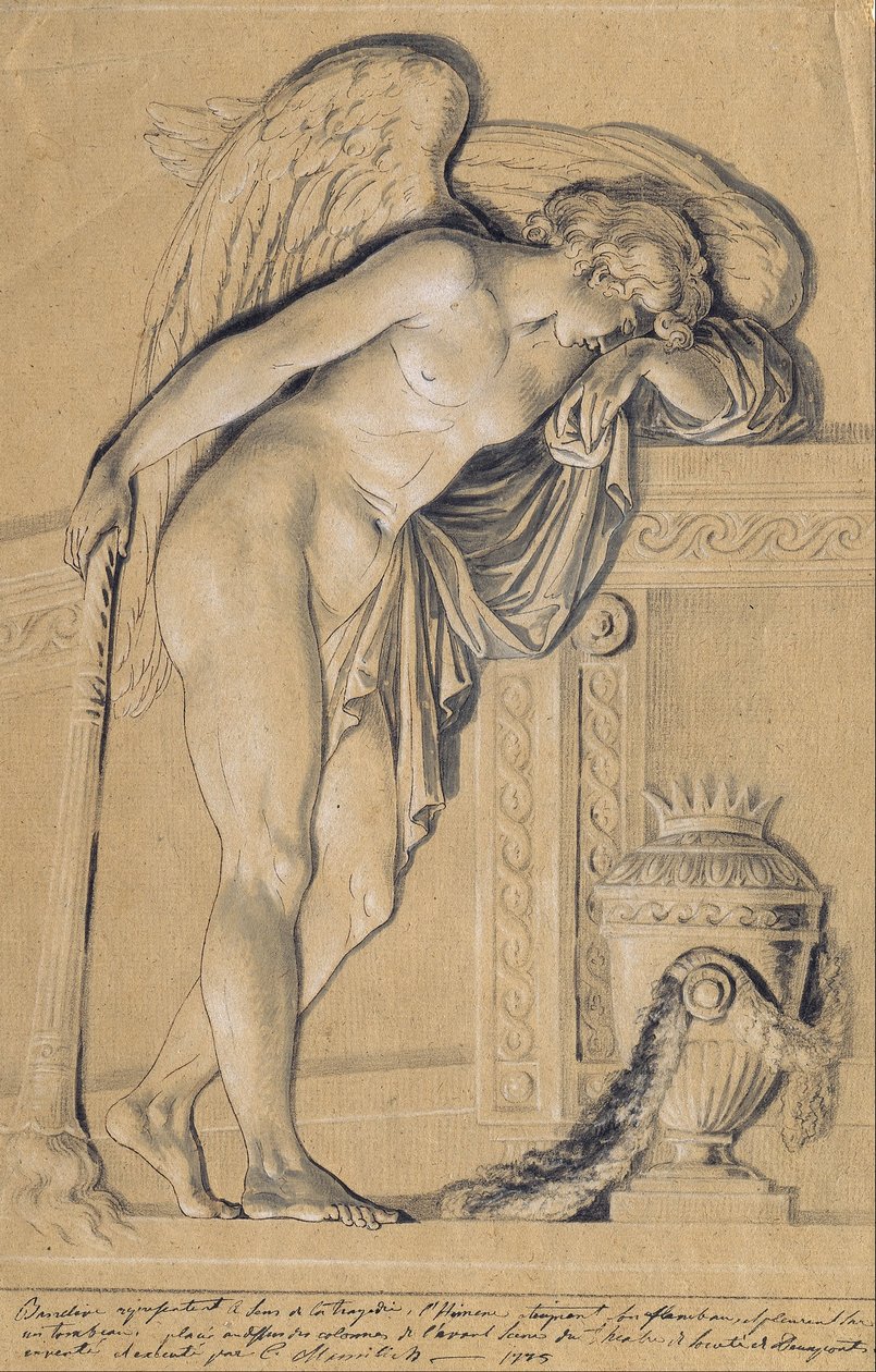 Hymen Mourning by Johann Christian von Mannlich