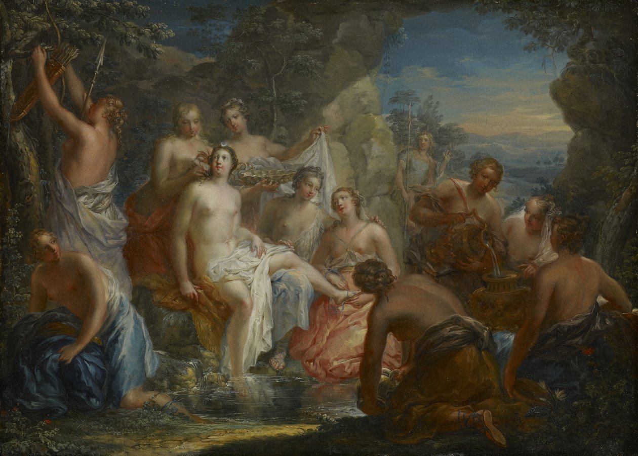 The Bath of Diana by Johann Georg Platzer