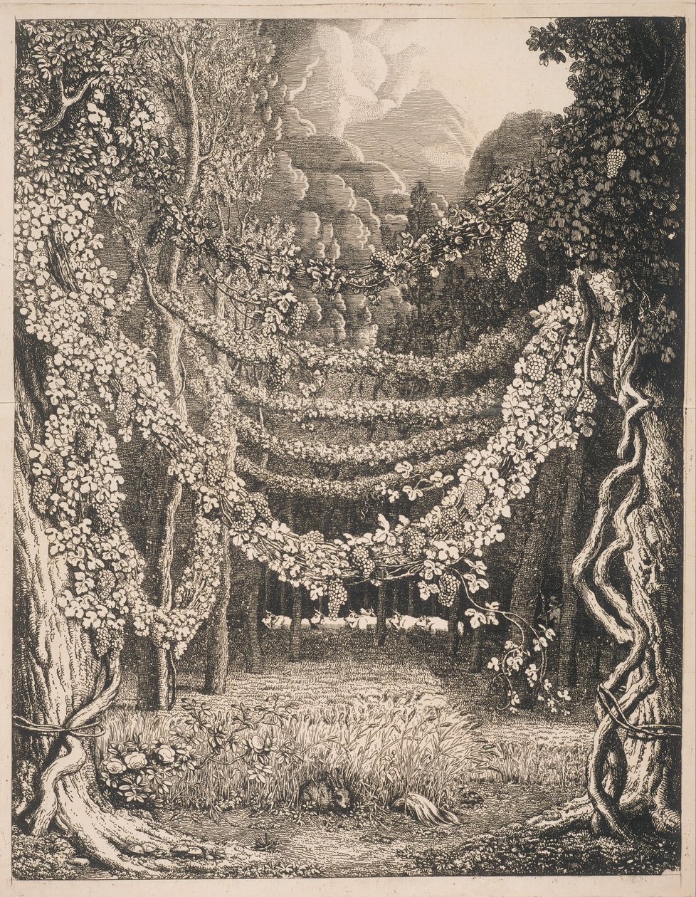 Imaginary View of a Vineyard along the Way to the Cave of Polyphemus by Johann Heinrich Wilhelm Tischbein