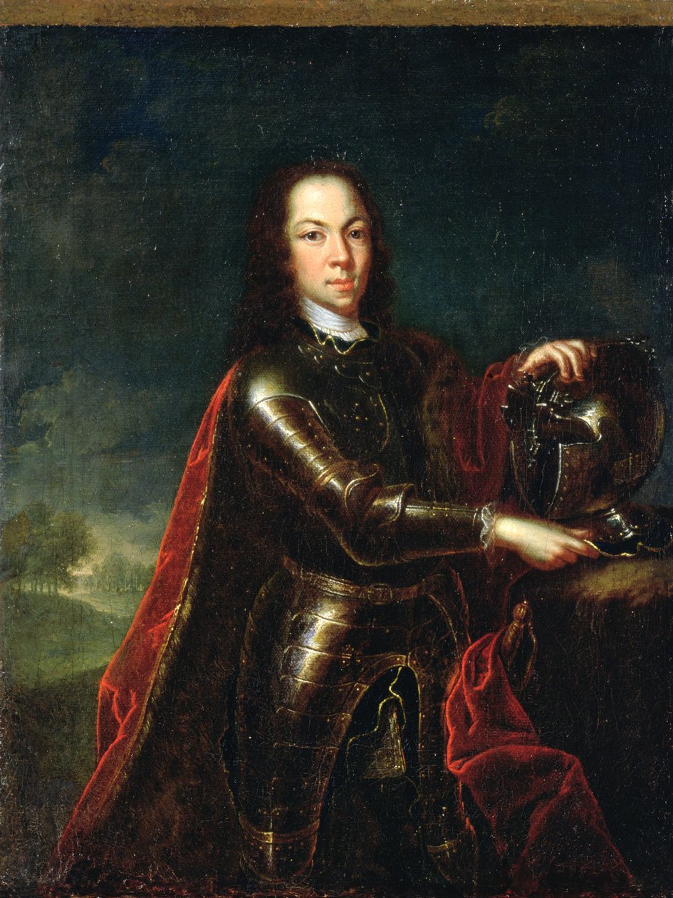 Portrait of Tsarevich Alexei Petrovich of Russia (1690-1718), 1728 by Johann Paul Luedden