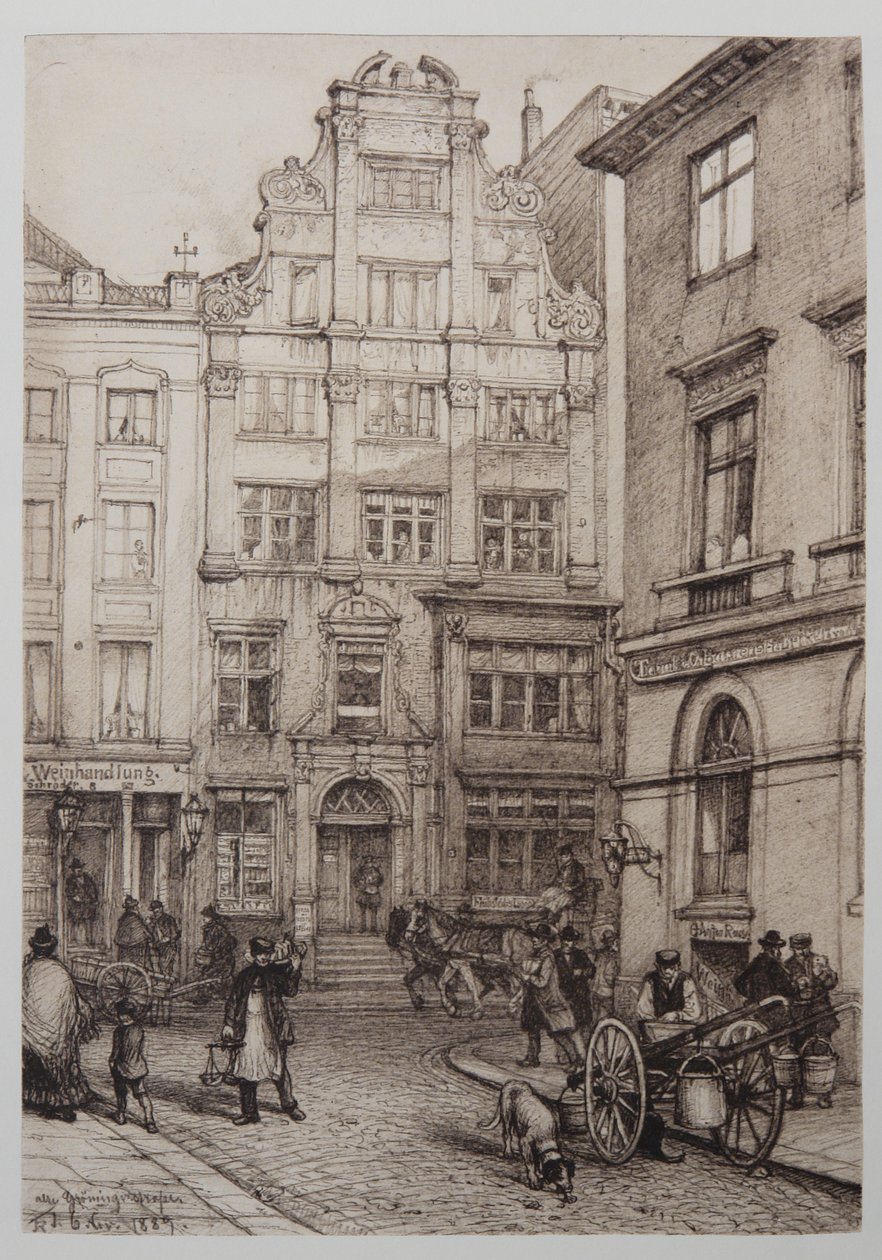 Alte Gröningerstrasse 9 by Johann Theobald Riefesell