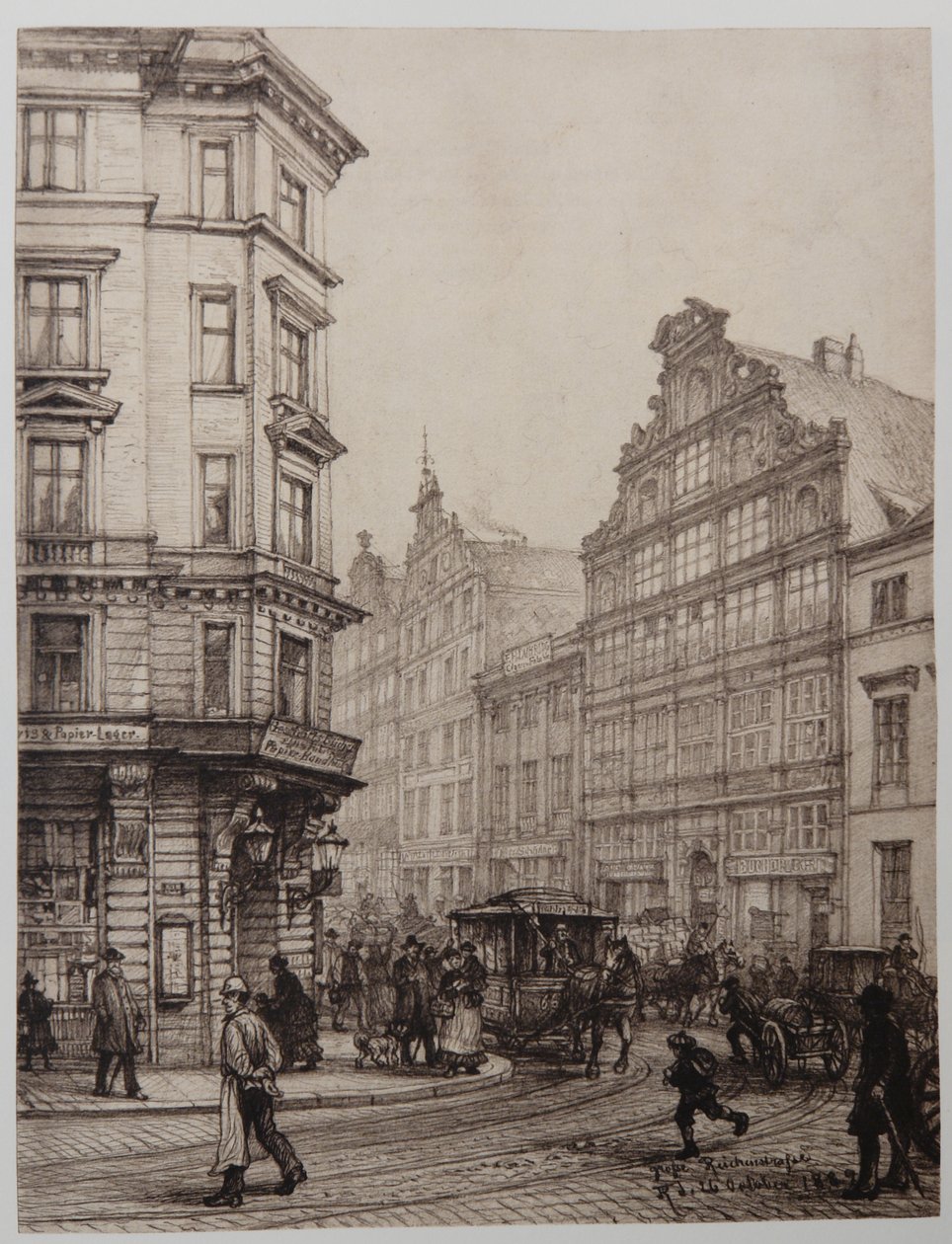 Great Reichsstrasse 49 by Johann Theobald Riefesell