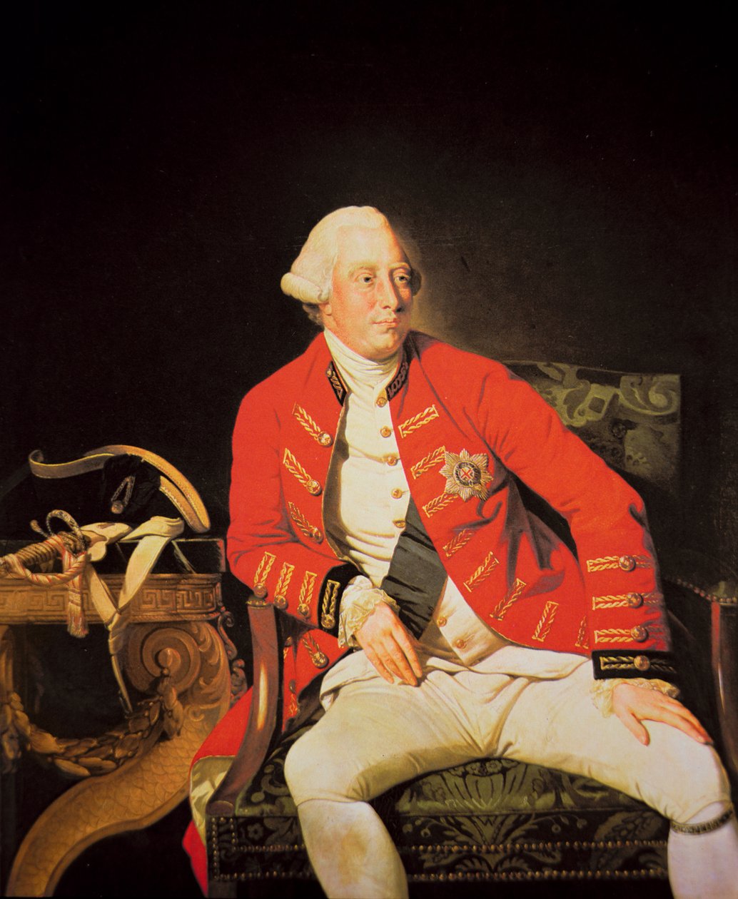 George III in 1771 by Johann (after) Zoffany