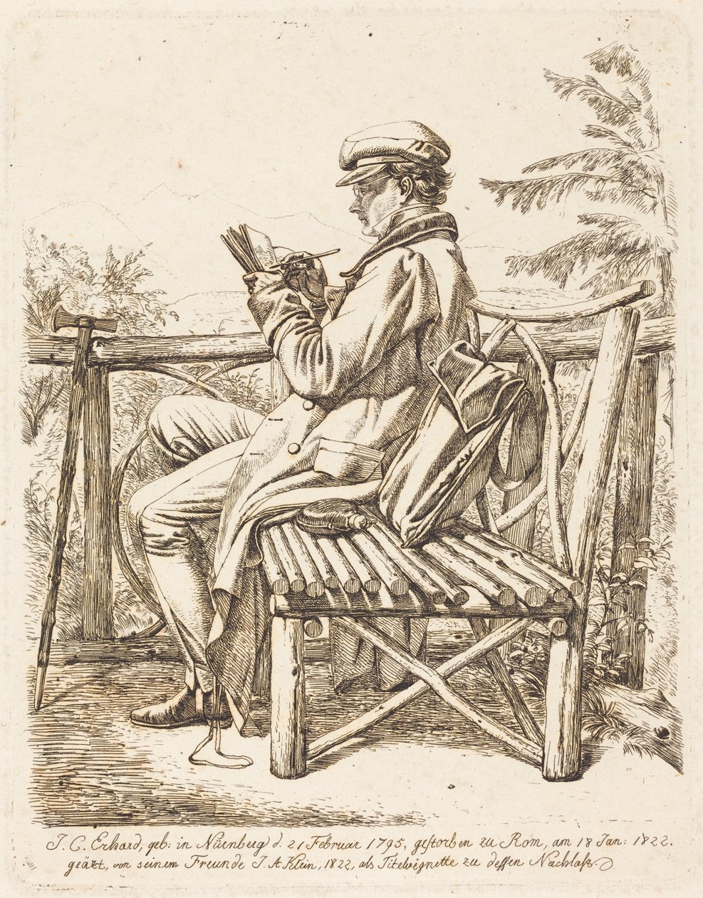 J.C. Erhard by Johann Adam Klein