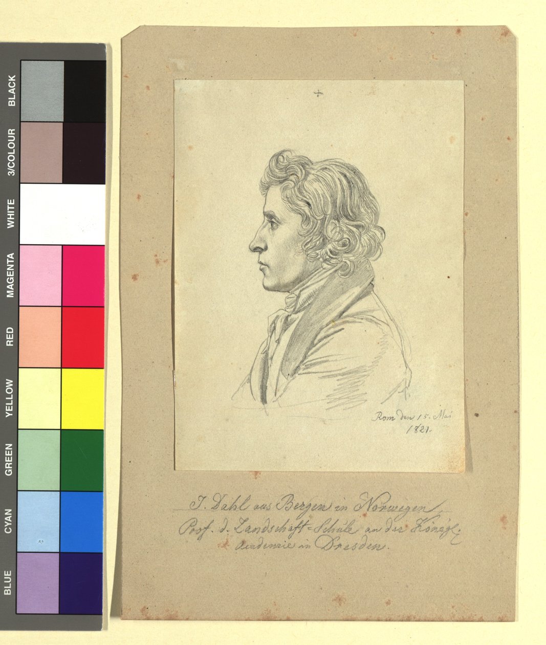 Johan Christian Clausen Dahl (1788-1857), Painter by Johann Adam Klein