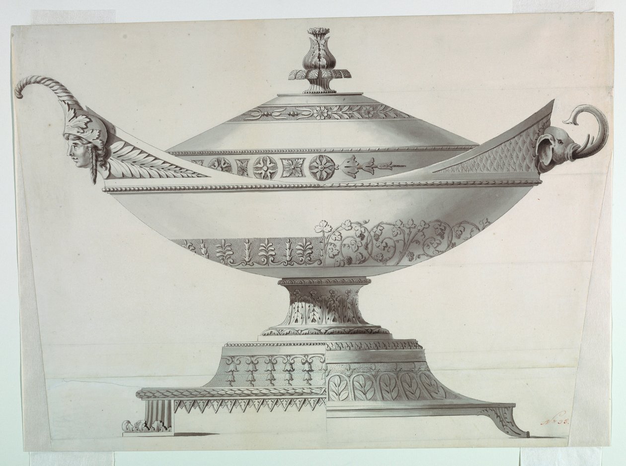 Covered Tureen by Johann Alois Seethaler
