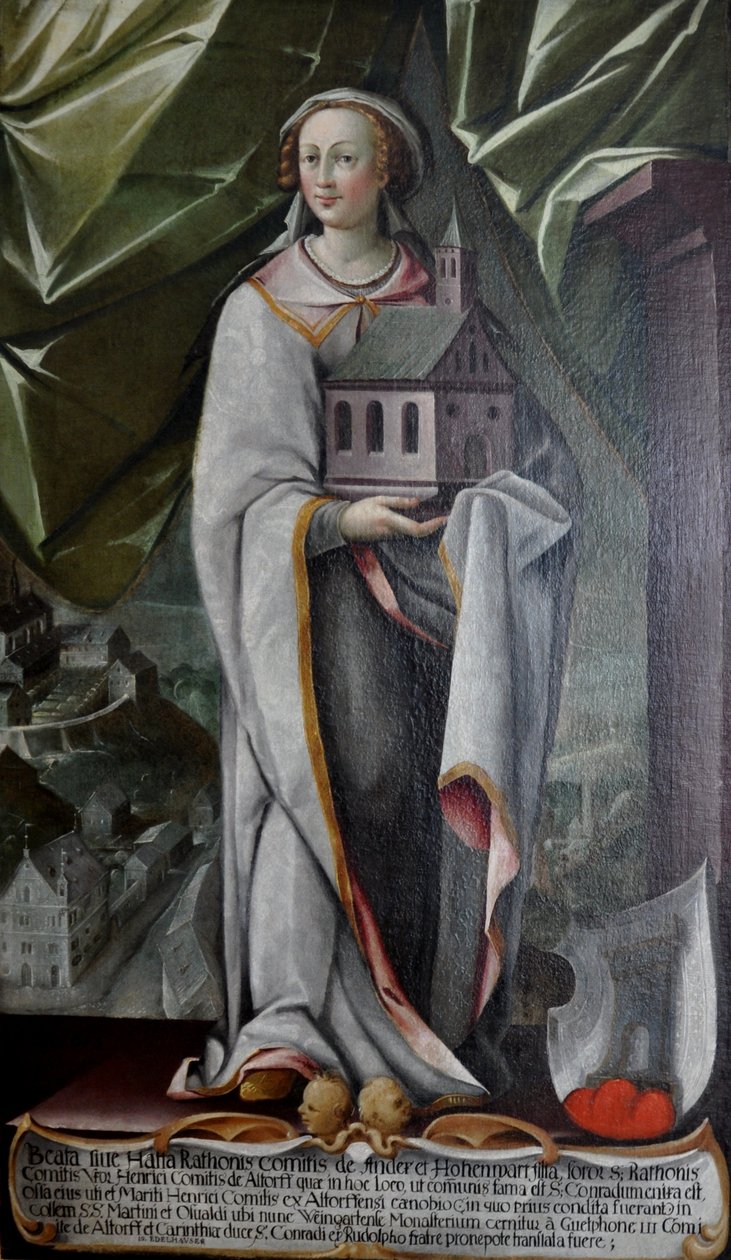 Hatta of Hohenwart, Wife of Henry of Altdorf, Founder of the Women