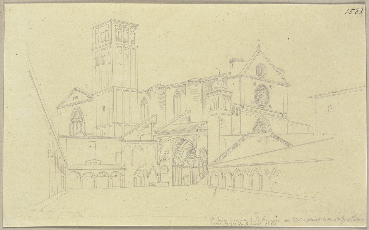 From: Collection of Outlines and Tracings, Volume 1, Sheet 11 by Johann Anton Ramboux
