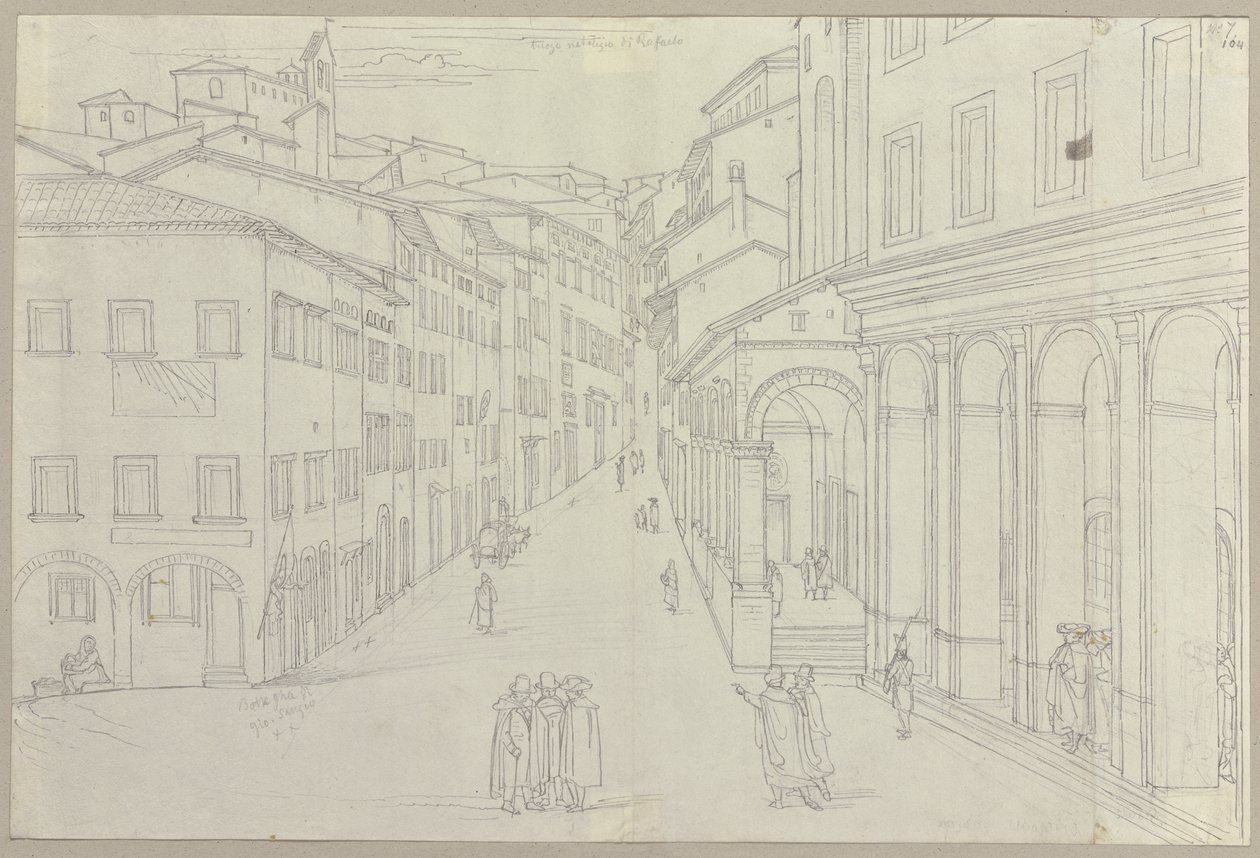 From: Collection of Outlines and Drawings, Volume 1, Sheet 79 by Johann Anton Ramboux