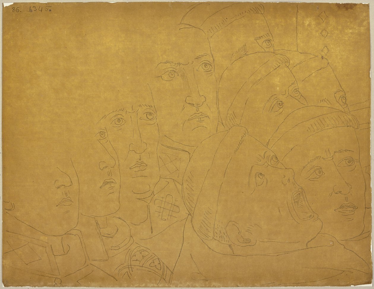 From: Collection of Outlines and Tracings, Volume 5, Sheet 27 by Johann Anton Ramboux