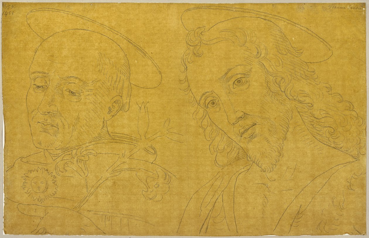 From: Collection of Outlines and Tracings, Volume 7, Sheet 73 by Johann Anton Ramboux