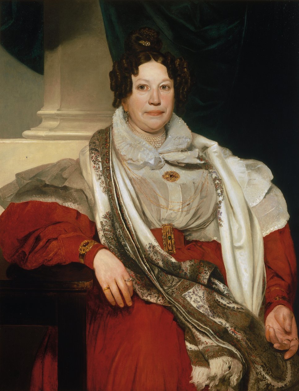 The Landlady Barbara Meyer by Johann Baptist Reiter