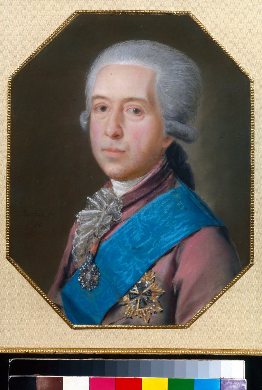 Portrait of Count Mikhail Mikhailovich Golitsyne by Johann Bardou