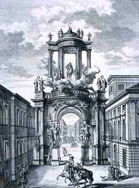 Triumphal Arch, Vienna, from 