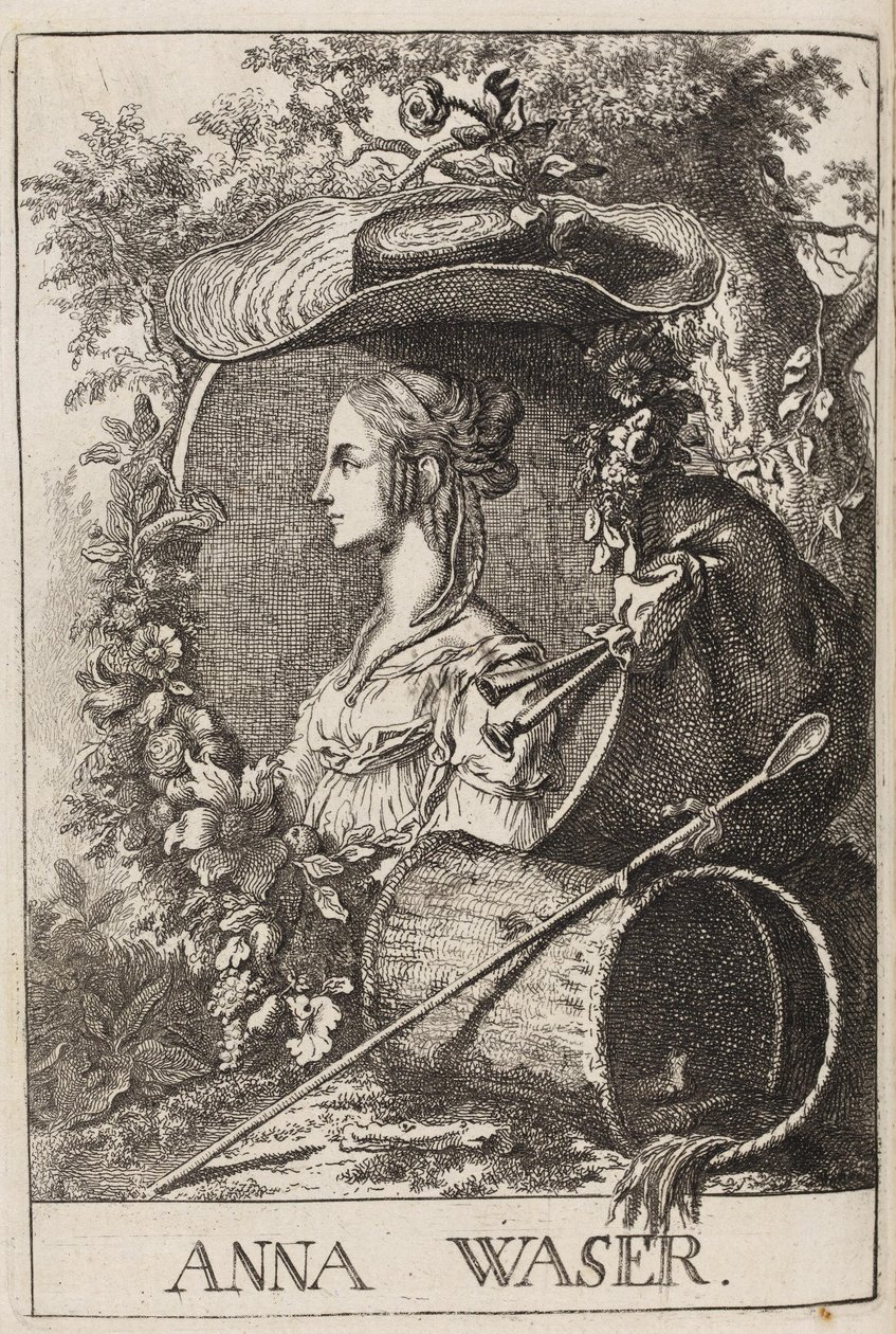 Anna Waser by Johann Caspar Füssli
