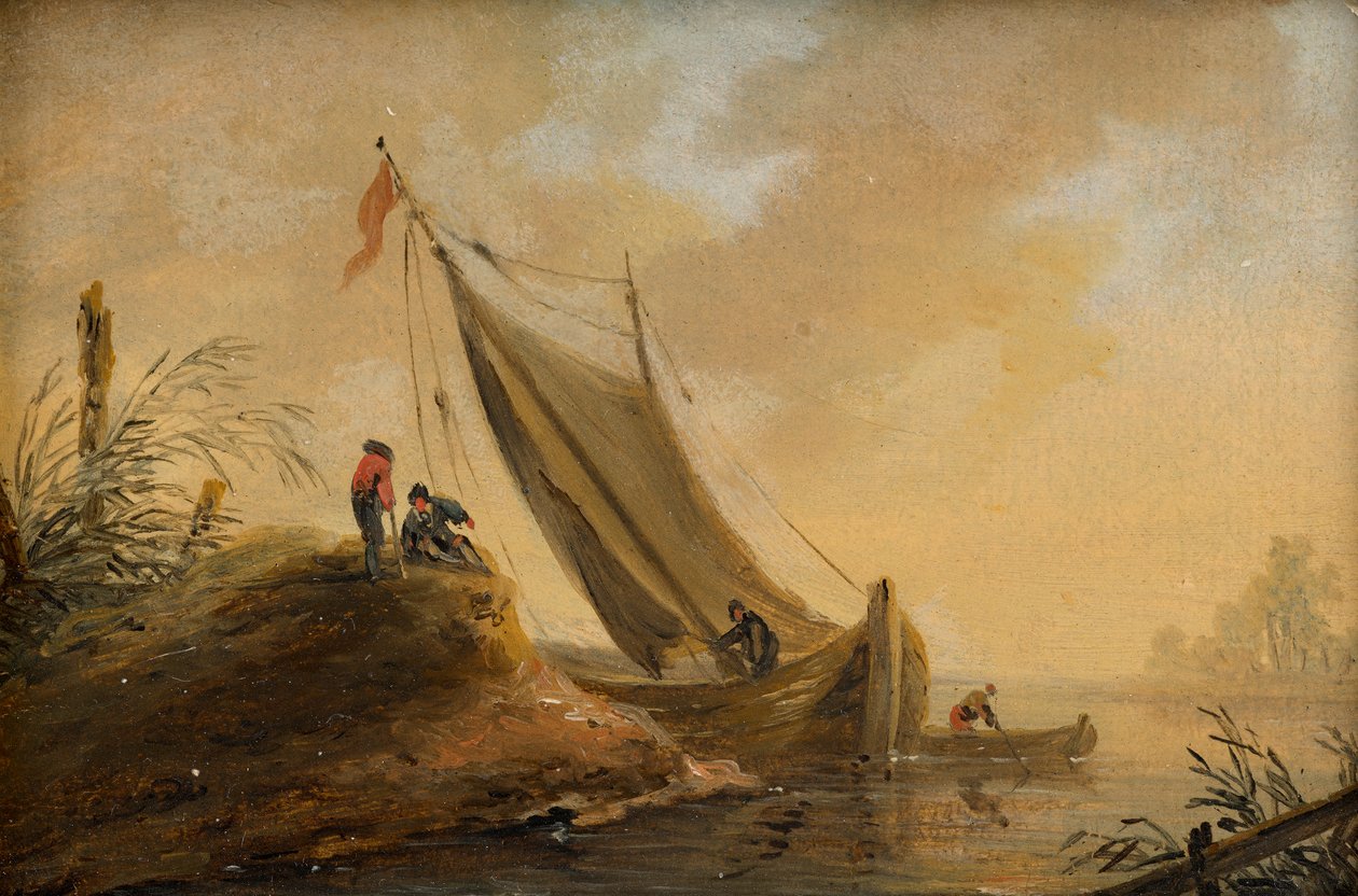 Seascape by Johann Christian Brand