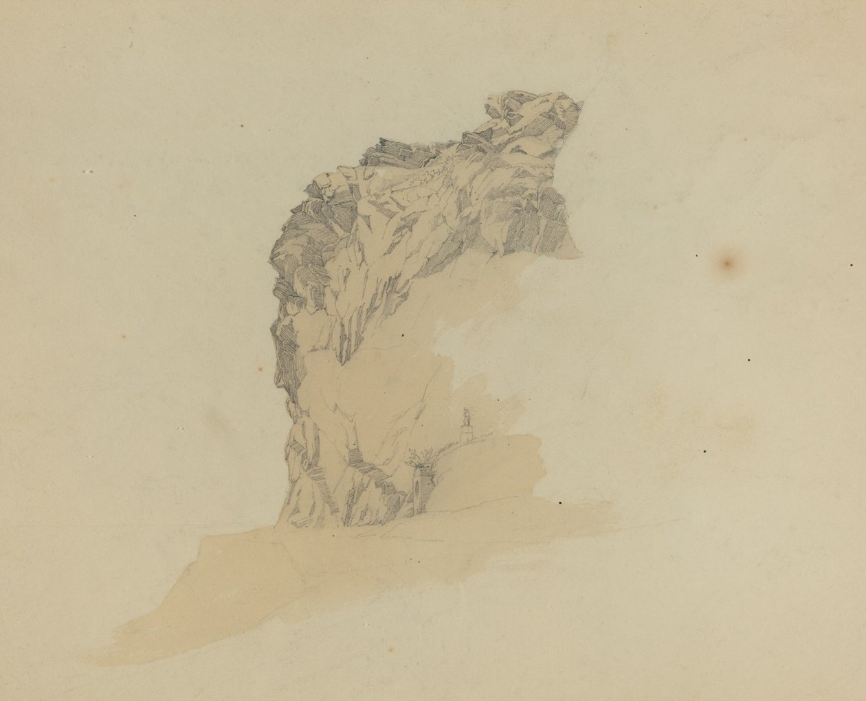 Study of Cliffs by Johann Christian Heerdt