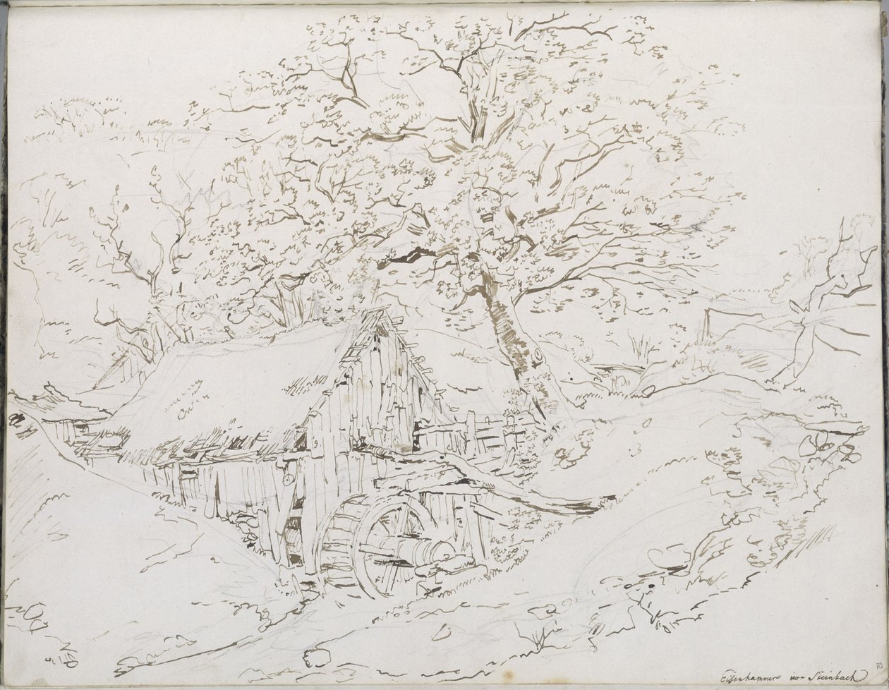 Iron Hammer in Steinbach by Johann Christian Reinhart