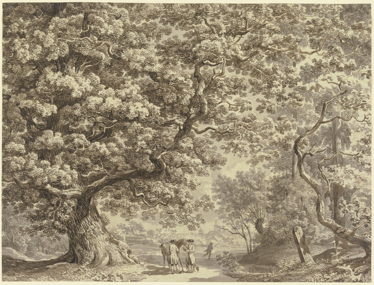 Landscape by Johann Christian Reinhart