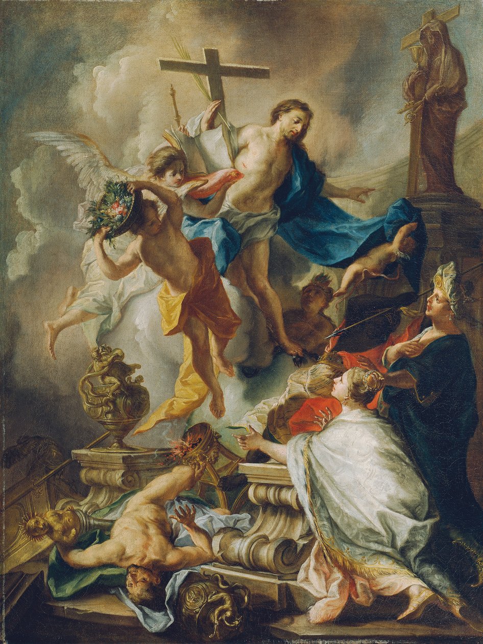 Victory of Christianity Over Paganism by Johann Evangelist Holzer