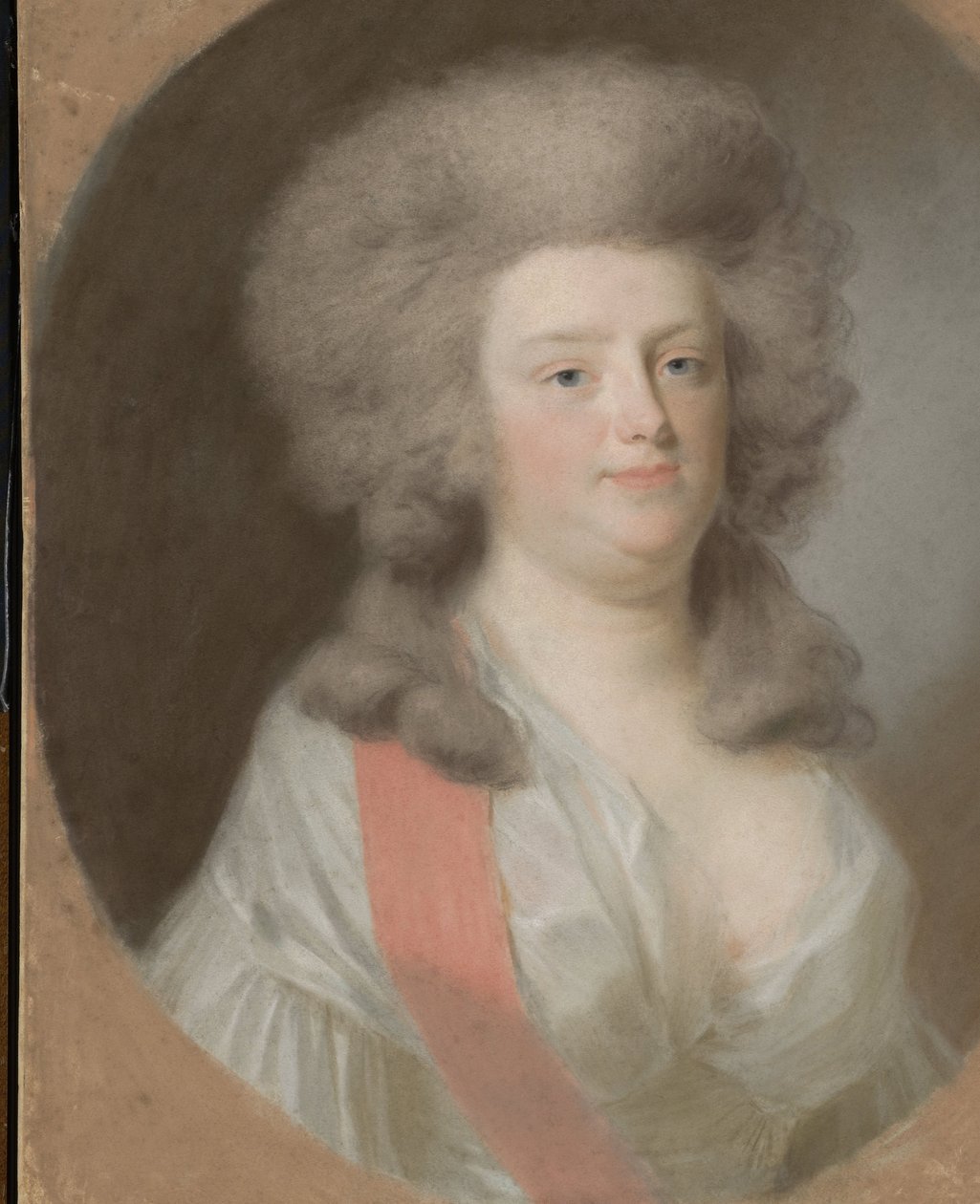 Augusta Maria Carolina van Nassau-Weilburg (1764-1802), Niece of William V, Prince of Orange-Nassau, Daughter of His Sister Carolina by Johann Friedrich August Tischbein