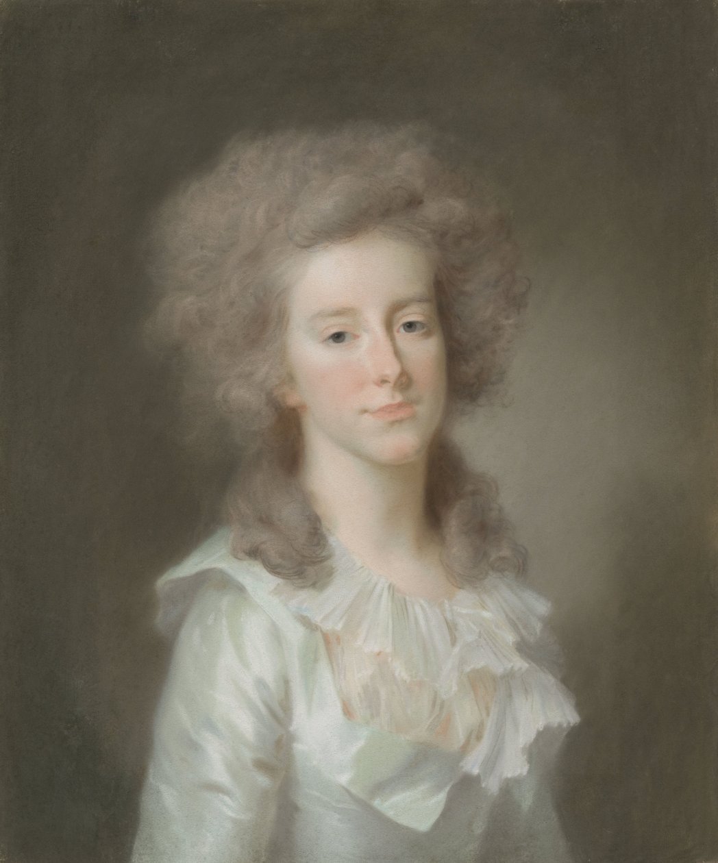 Frederica Louisa Wilhelmina (Louise; 1770-1819), Princess of Orange-Nassau. Daughter of Prince William V, Wife of Charles George Augustus, Hereditary Prince of Brunswick-Wolfenbüttel by Johann Friedrich August Tischbein