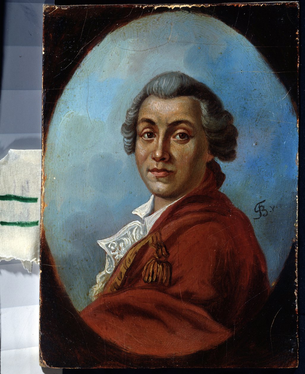 Portrait of the Poet Alexander Sumarokov by Johann Friedrich August Tischbein
