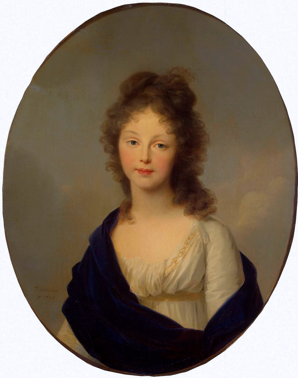 Portrait of Queen Louise of Prussia by Johann Friedrich August Tischbein