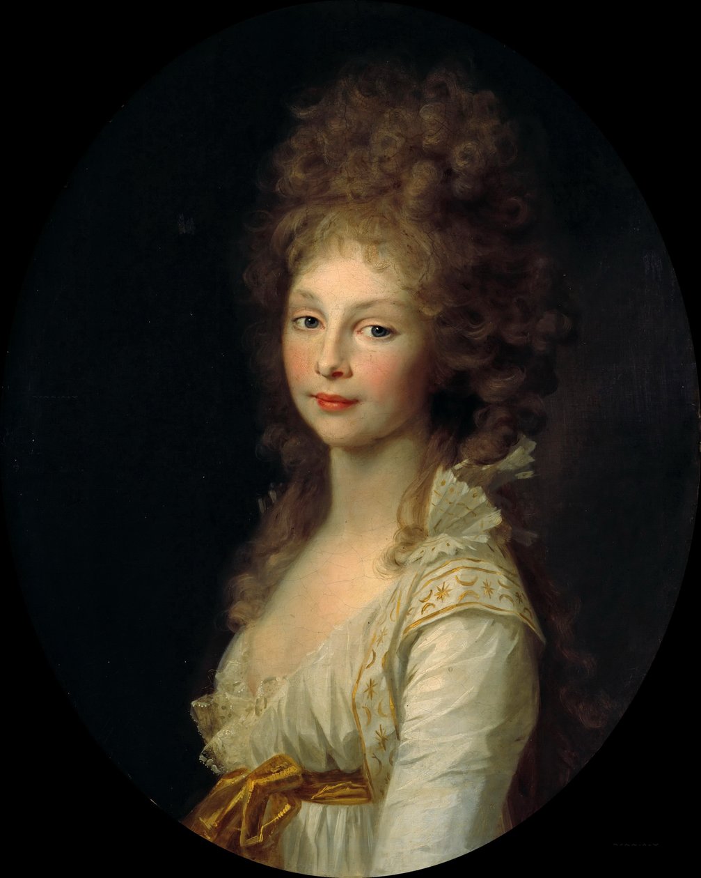 Princess Frederica Charlotte of Prussia by Johann Friedrich August Tischbein