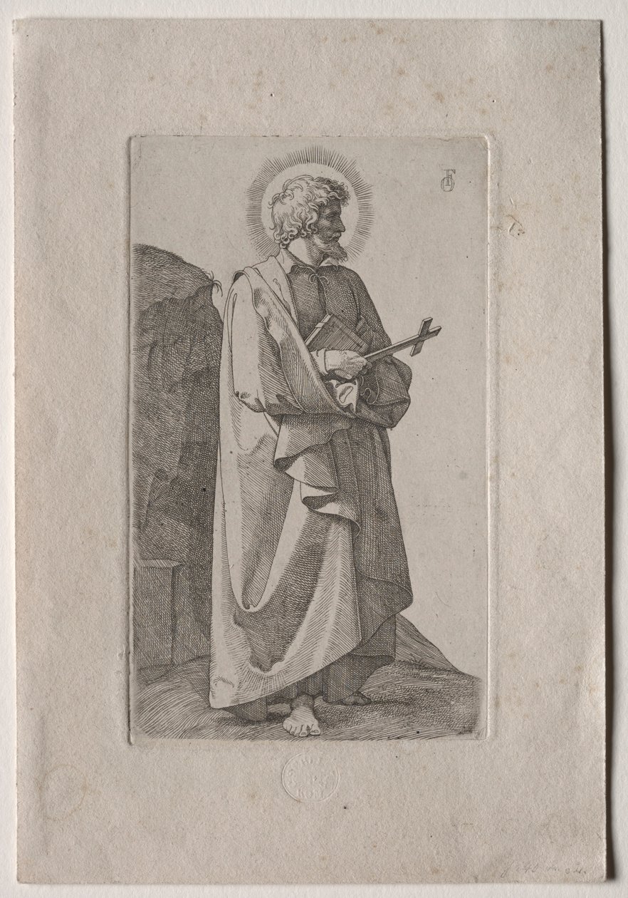 St. Philip Neri, 1826 by Johann Friedrich Overbeck
