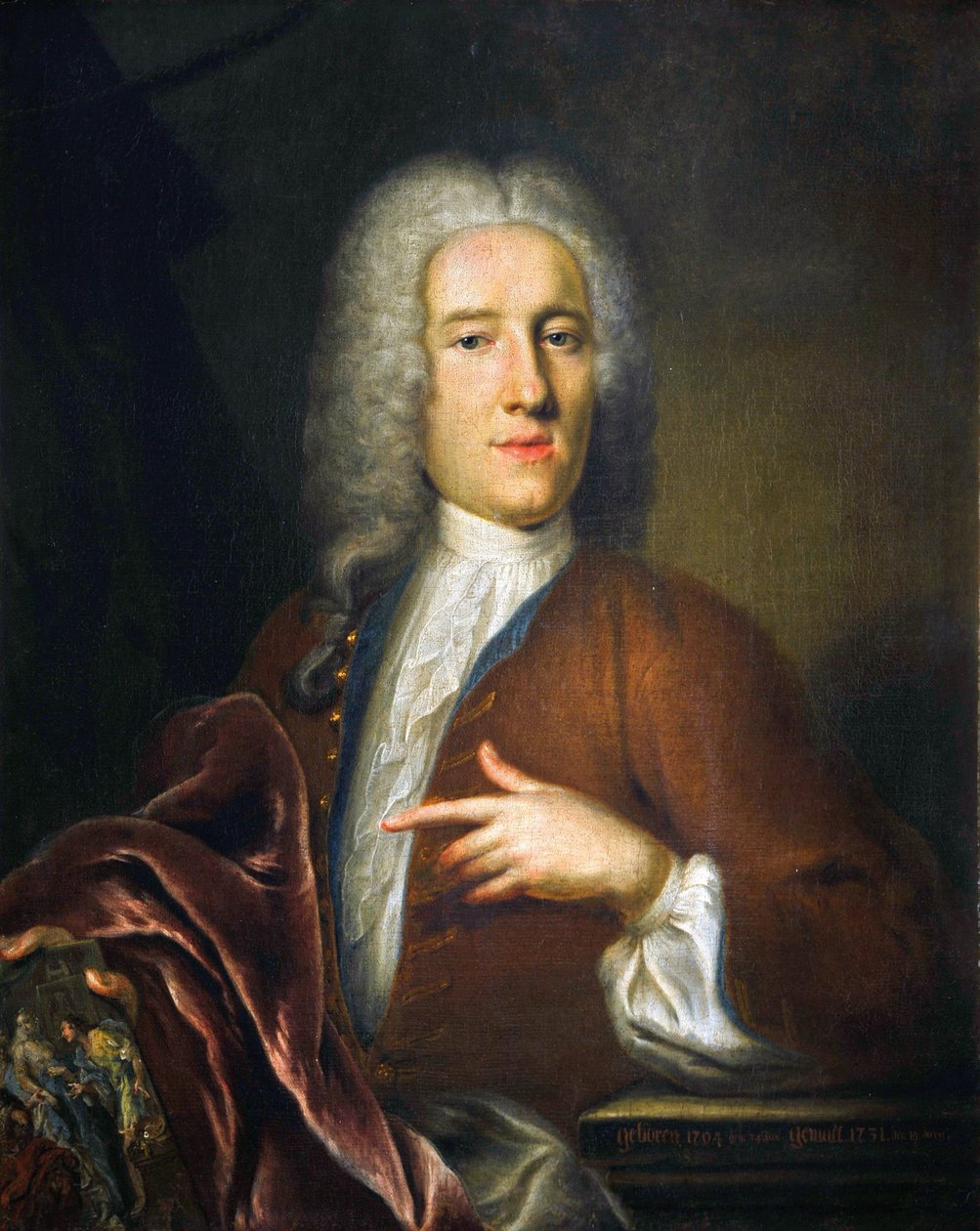 Self-Portrait, 1731 by Johann Georg Platzer