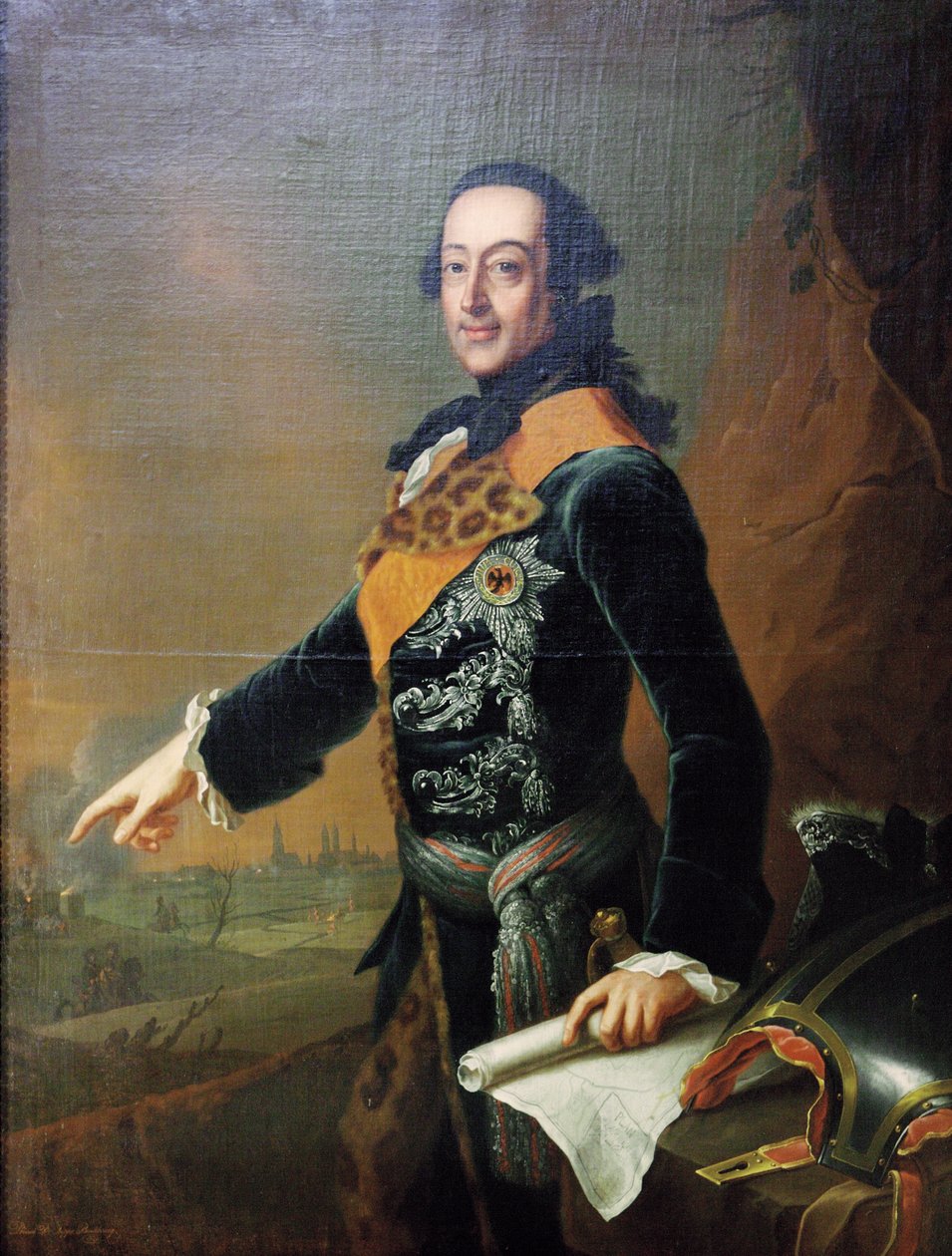 Charles, Hereditary Prince of Brunswick-Luneburg, 1759 by Johann Georg Ziesenis