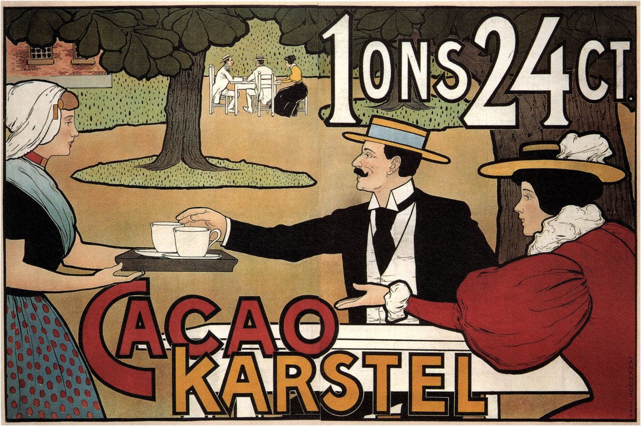Cacao Karstel, 1897 by Johann Georg van Caspel