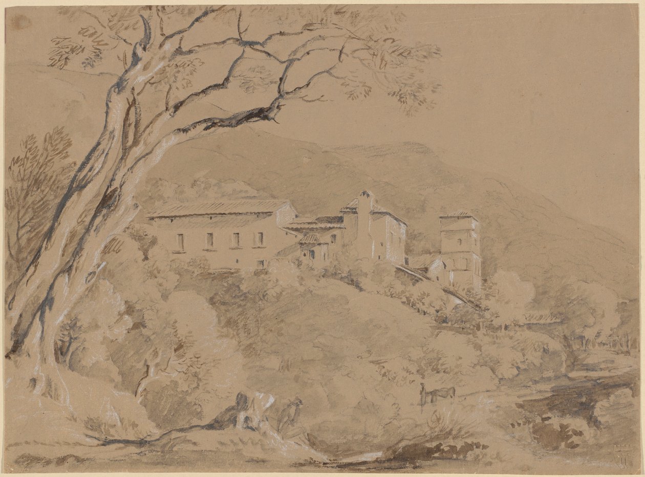 Mountain Landscape by Johann Georg von Dillis