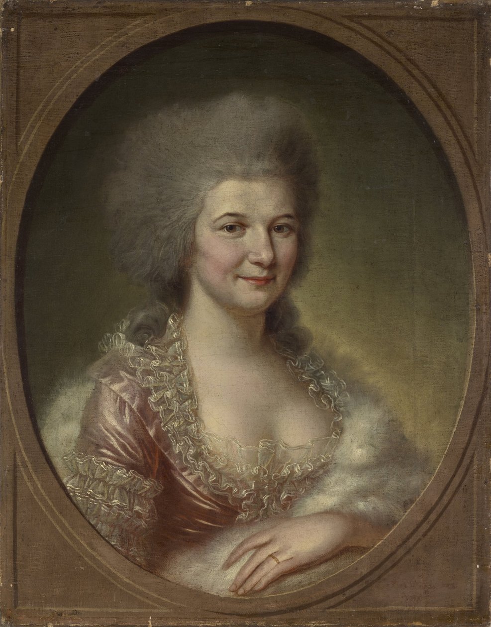 Lady-in-Waiting at the Electoral Court by Johann Georg von Edlinger