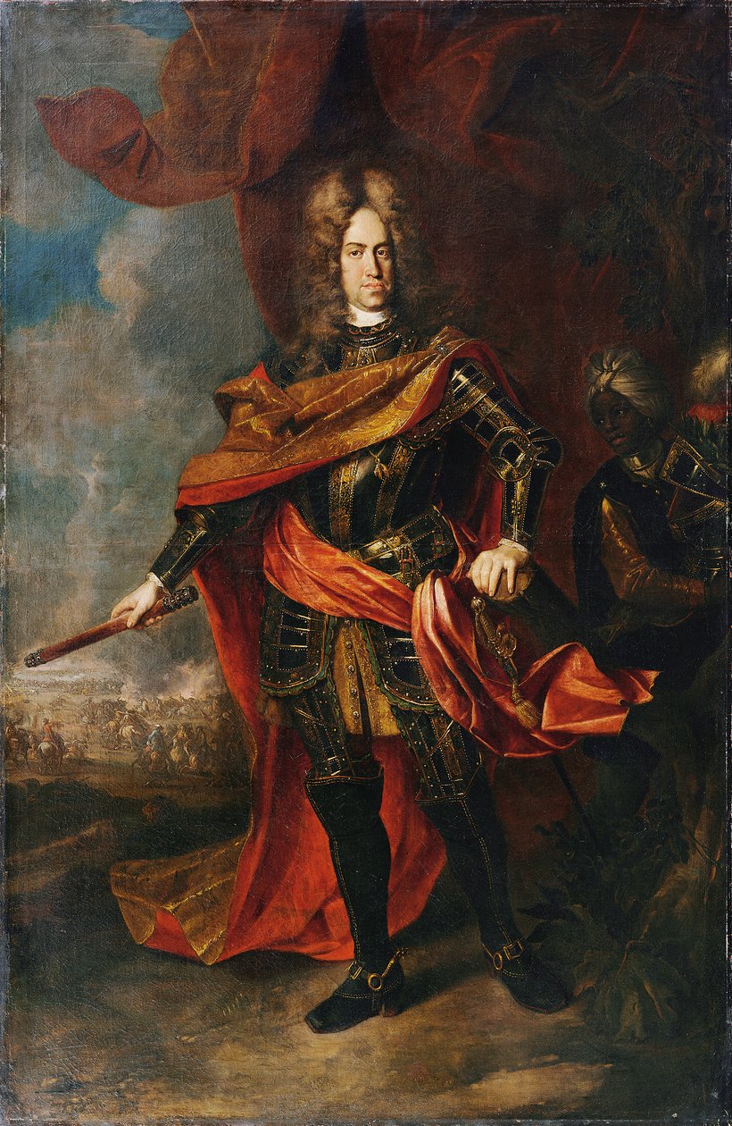 Emperor Charles VI by Johann Gottfried Auerbach