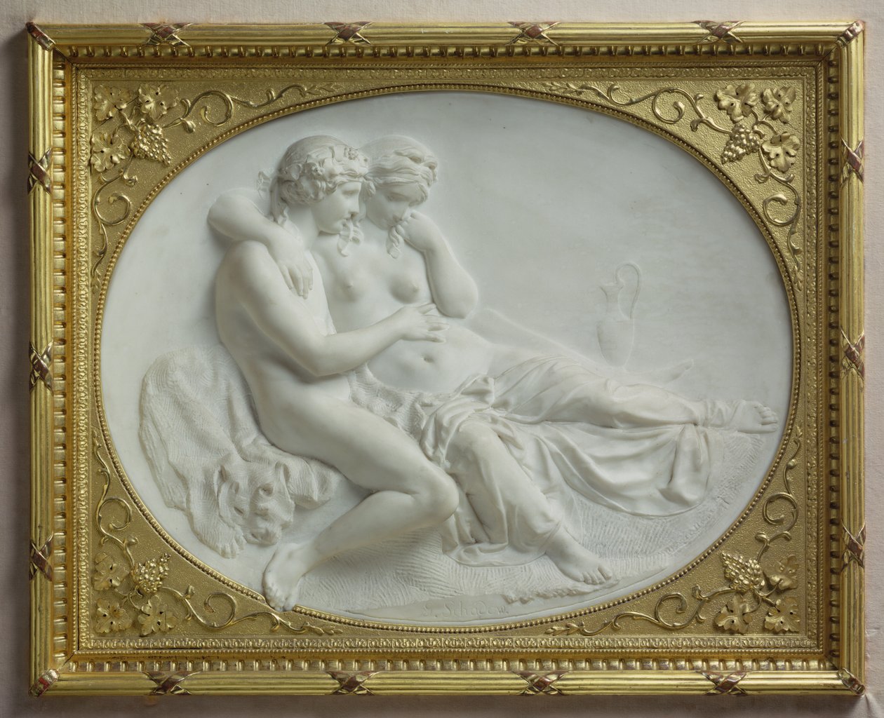 Bacchus Comforting Ariadne, 1793 by Johann Gottfried Schadow
