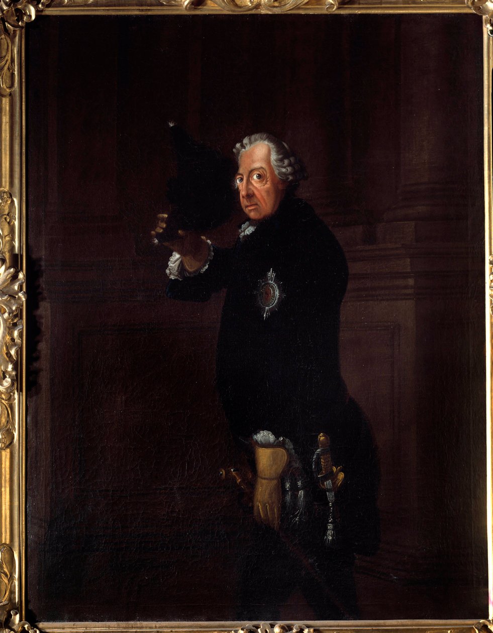Portrait of Frederick II, King of Prussia by Johann Heinrich Francke