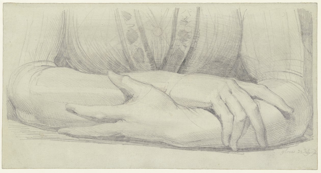 Gloves by Johann Heinrich Füssli