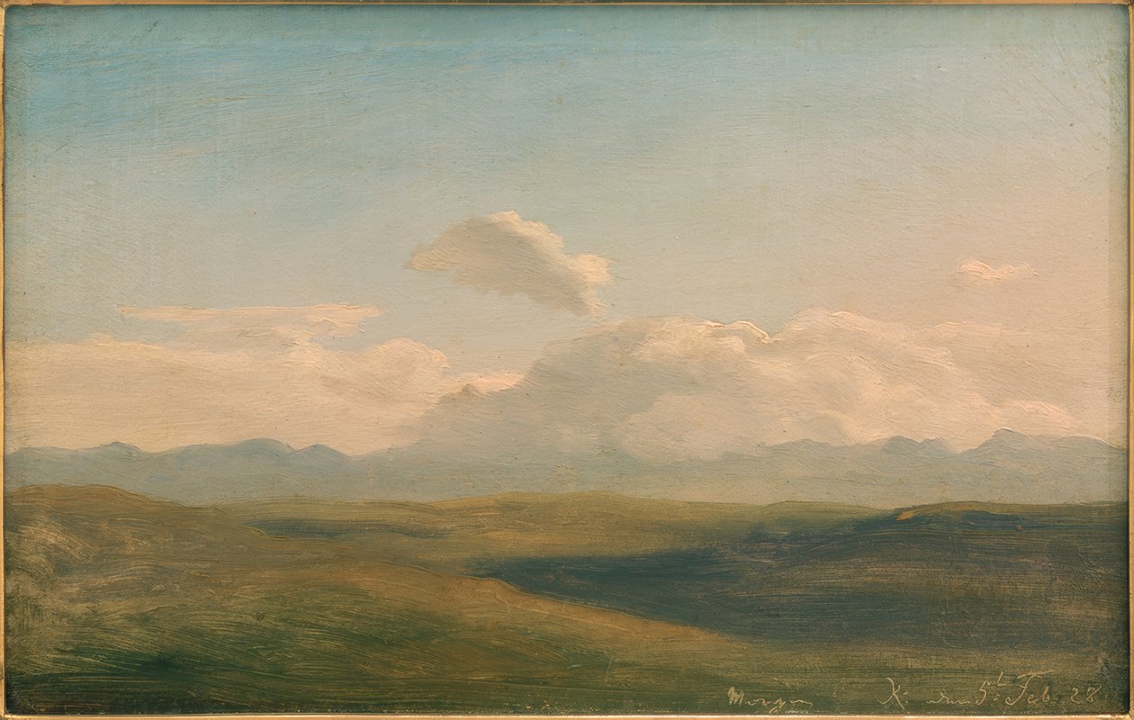 Italian Mountain Landscape by Johann Heinrich Schilbach