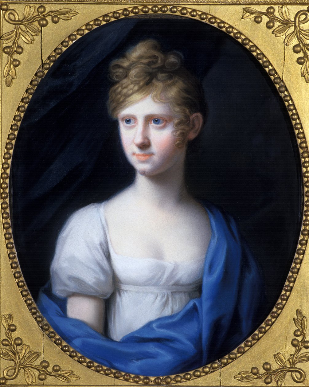 Amalie Adelheid Luise Therese Caroline Princess of Sachsen-Meiningen, c.1808 by Johann Heinrich Schroder