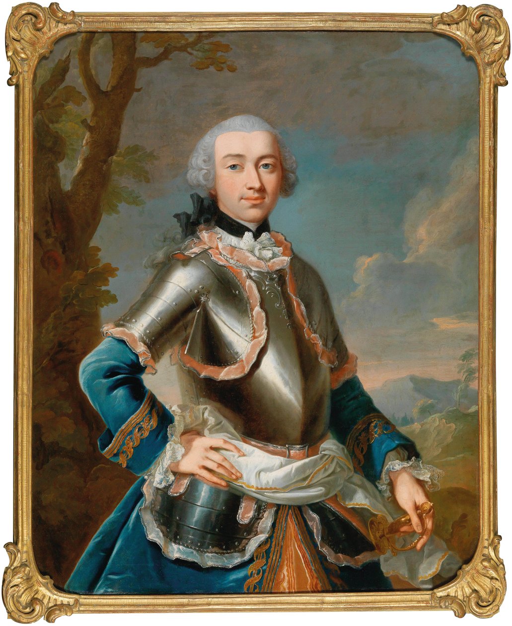 Portrait of Count Rudolf Waldbott von Bassenheim, Between 1755 and 1765 by Johann Heinrich Tischbein the Elder